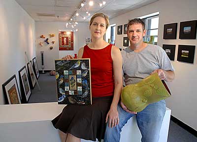 Red Dot Gallery owners