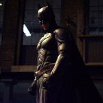 Christian Bale as Batman in The Dark Knight - official photo from Warner Bros.