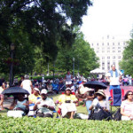 OCOCOS stage crowd