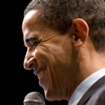 Barack Obama smiles on Birmingham