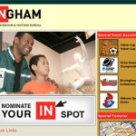 “In” Birmingham campaign in use on CVB website