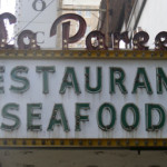 La Paree restaurant sign