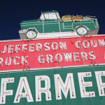 Jeffco Farmers Market sign