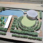 Model of Railroad Park structures. Special to bhamterminal.com