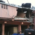 PHOTO: House split in half in Haiti. marvinady/twitpic
