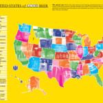 Map of GOOD Beer. Courtesy of GOOD Magazine